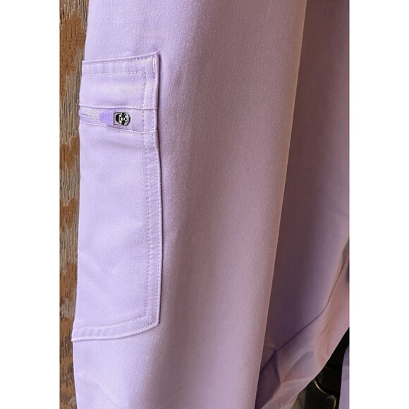 NWT Light Purple Figs Woman’s 3XLT Jogger Scrub Pants Technical Collection - Picture 3 of 16